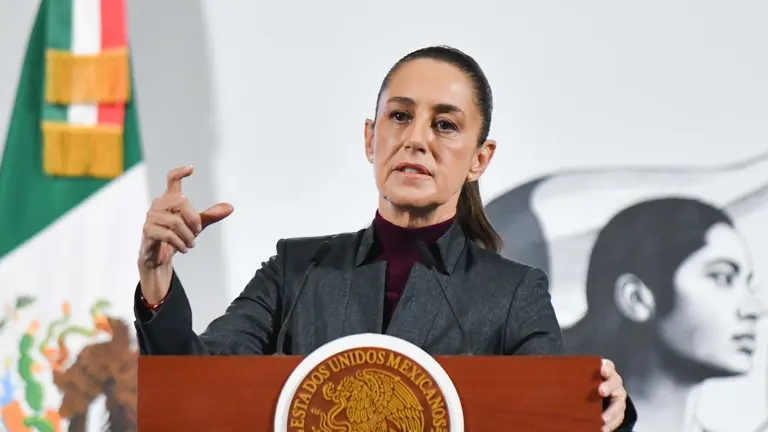 La presidenta Claudia Sheinbaum Pardo.